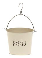 Aspen and Brown Seau à pinces à linge Crème code EAN 5060363775408 