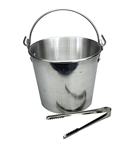 Thai metal Seau a glace et des pinces, la conce...