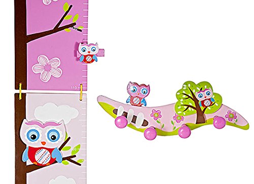 Ensemble de toise et porte manteaux sur le thèm...