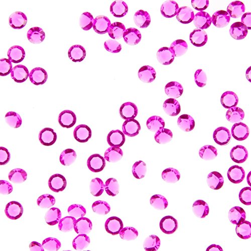 Euphyllia Décoration de table - 6.5 mm cristal fushia (1000) (a402fus pièces (import allemagne) 5060374734050 (5060374734050)
