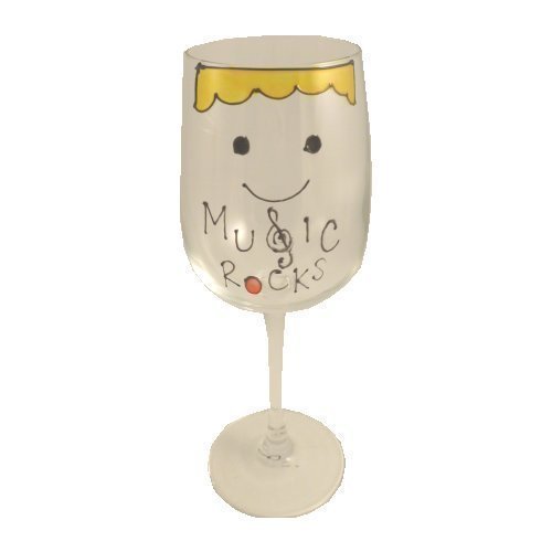 Music Rock Verre à vin