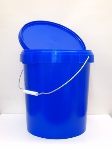Catering Bucket Seau 20.5 litres avec Couvercle Fixe Restauration Cuisine Seau à Glace - la couleur peut varier code EAN 5060378391624 