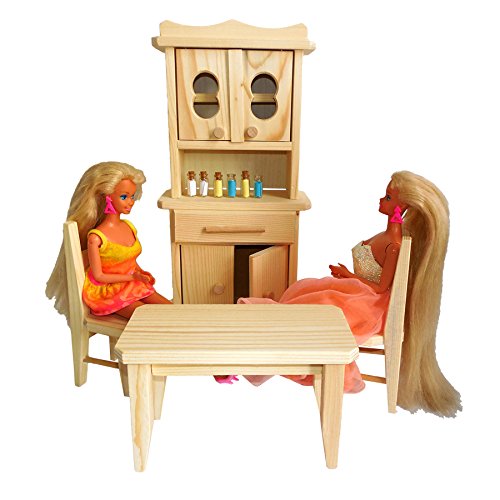 Jouet en Bois Pine Natural Cuisine pour Enfants...