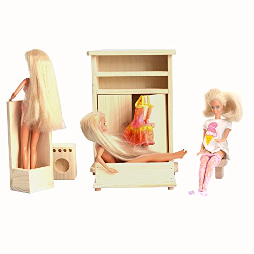 Jouet en Bois pour Enfants Salle de Bain pour l...