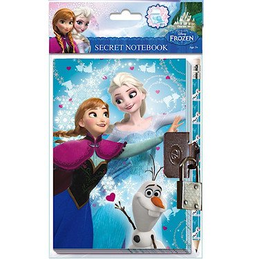 Disney - La Reine Des Neiges - Secret Notebook ...