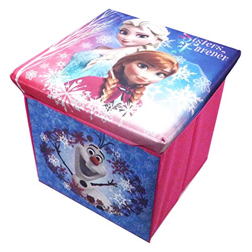 DISNEY TABOURET DE RANGEMENT OTTOMAN COFFRE À J...