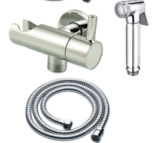 Round Muslim Shataff Bidet Douche Shower Toilet...