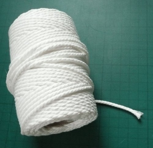 2 mètres de 3mm blanc tuyauterie cordon