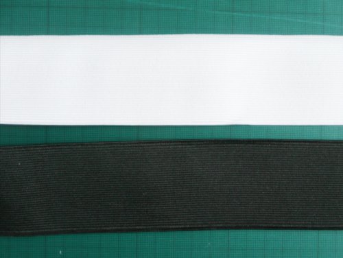 On Trend Fabrics Elastique Plat - Blanc, 50mm code EAN 5060382110556 