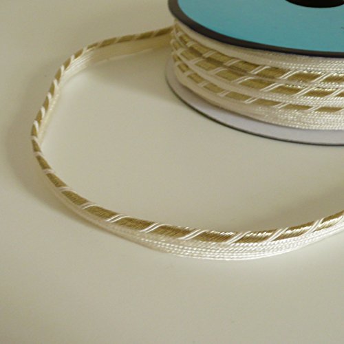 Cordon de passepoil torsadé Insert à embase Lur...