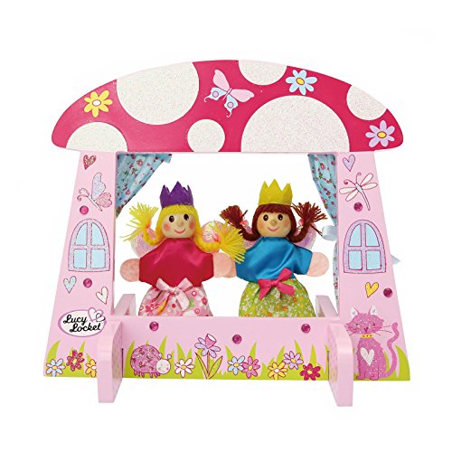 Mini Théâtre de marionnettes - Marionnettes à d...