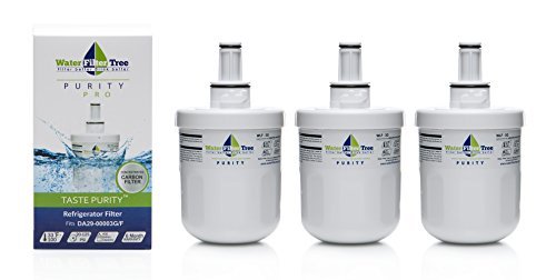 Water Filter TreeTM Water Filter tree Lot de 3 filtres à eau de rechange WLF-3G pour DA29–00003G, DA29–00003F, DA29–00003B, DA29–00003A code EAN 5060388571351 