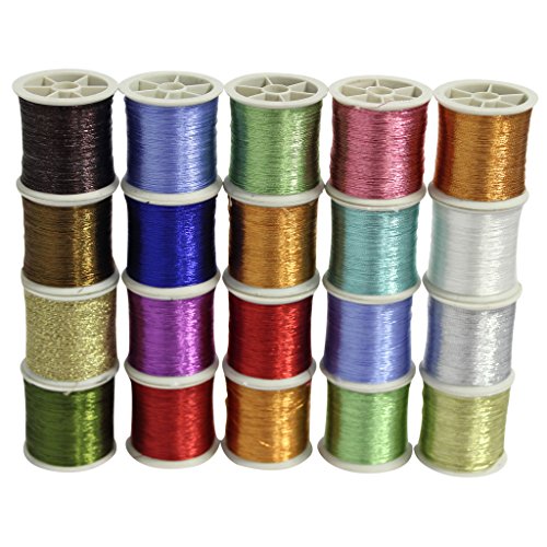 Ensemble Bobines de Fil à Coudre en Polyester 2...
