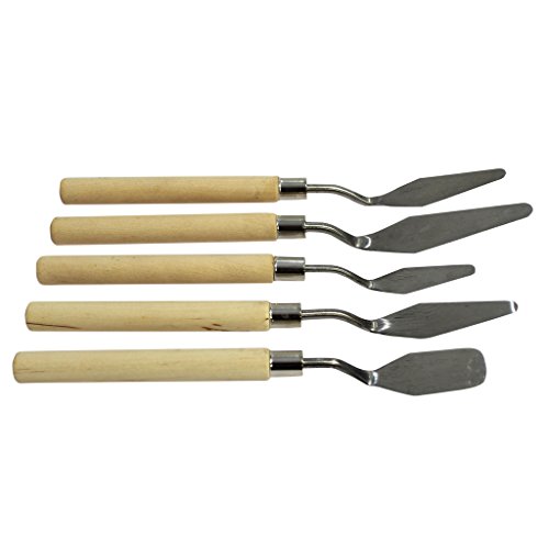 Ensemble de 5 Couteaux à Palette pour Peinture ...