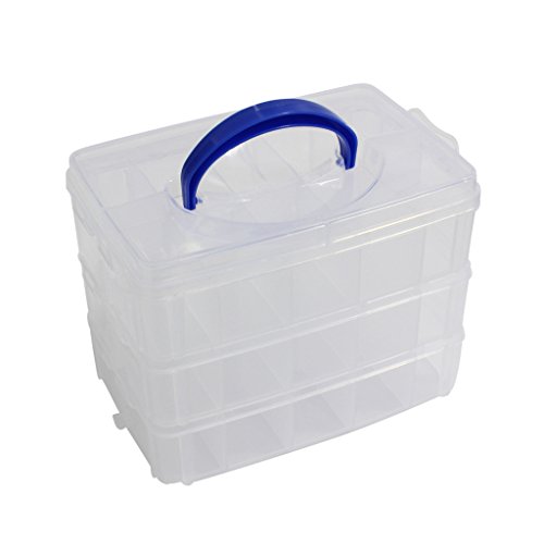 M boite de rangement organiseur en plastique tr...