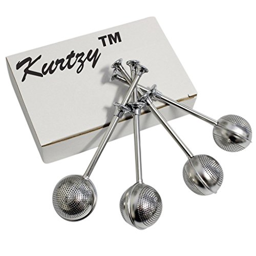 M ensemble de 4 boules à thé en acier inoxydabl...