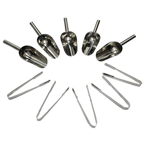 M ensemble de 5 cuillères à bonbons et 5 pinces...