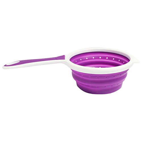 M petite passoire pliable en silicone de 12,5cm...