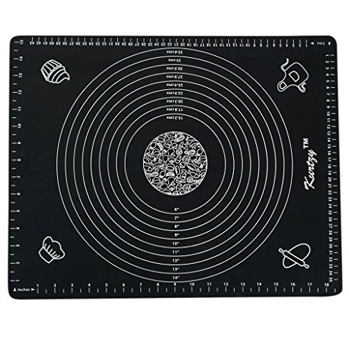 Grand Tapis de Travail en Silicone pour Fondant...