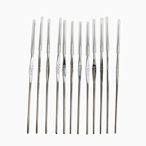 CurtzyTM Ensemble de 12 Crochets en Métal Acier...