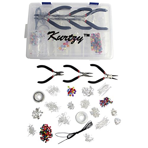 M grand kit de fabrication de bijoux 1000 pcs p...