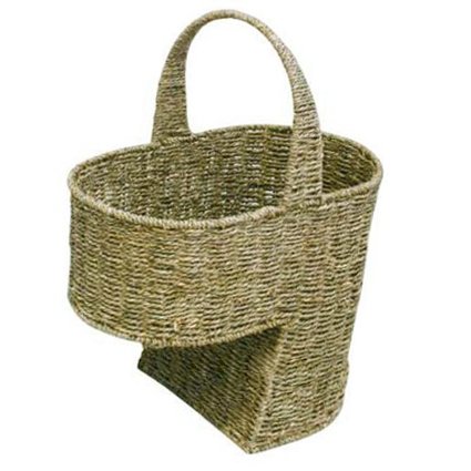 Elitehousewares WoodLuv Corbeille Panier Jonc d...