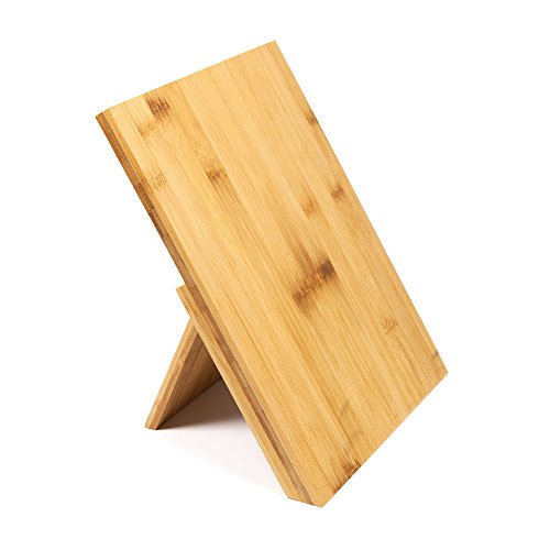 Bloc à couteaux en bambou magnétique universel ...