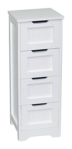 Meuble de rangement 4 tiroirs sol de salle de b...