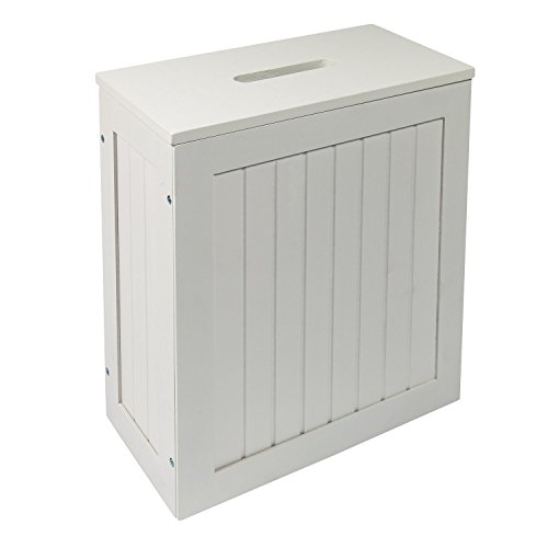 Meuble de rangement de salle de bain en bois sh...