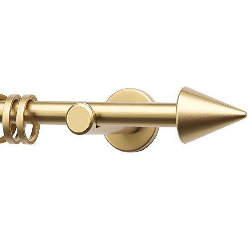 Tringle à rideau en métal & Cône fleurons - en ...