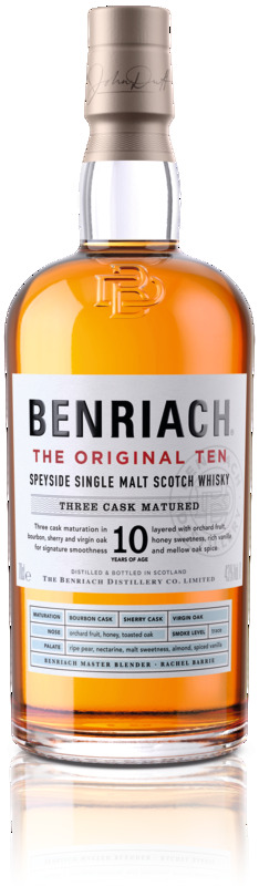 Benriach SCOTCH WHISKY THE ORIGINAL TEN Benriach code EAN 5060399680547 