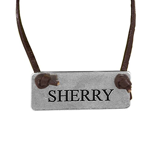 Sherry en étain carafe à décanter/bouteille éti...