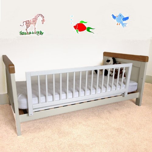 Safetots Barrière de lit en bois blanche 5060410780003 (5060410780003)