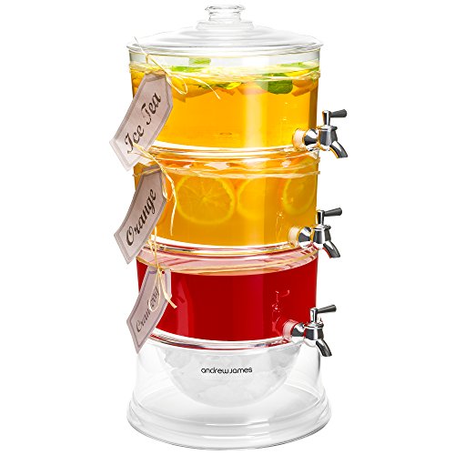 Distributeur De Boissons à 3 Niveaux Andrew Jam...