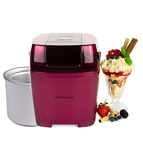 Sorbetière Digitale Andrew James Couleur Prune ...