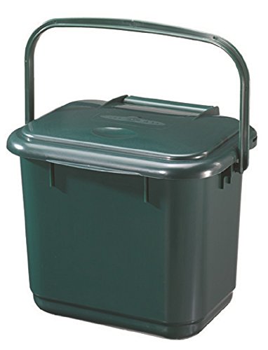 STRAIGHT Cuisine 5 l pour poubelle à compost alimentaire vert avec poignée, CADDY 5060419093258 (5060419093258)