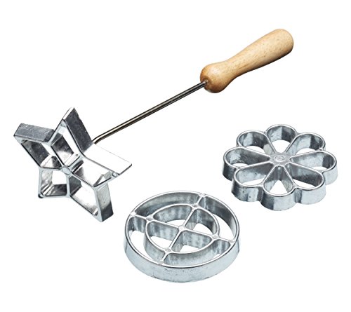 Suédois Rosette et biscuits de moule en étoile ...