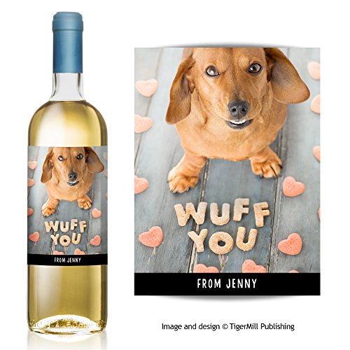 Personnalisé Chien Teckel Saucisse étiquette de...