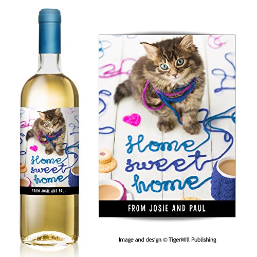 Personnalisé 'Home Sweet Home' étiquette de bou...