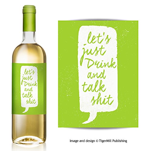 'Let's Just Boisson et Talk Shit' Lot de 2 vin ...