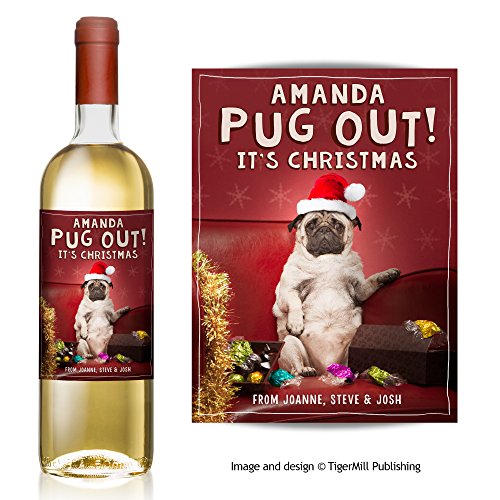 Personnalisé Chien Carlin Out. de étiquette de ...