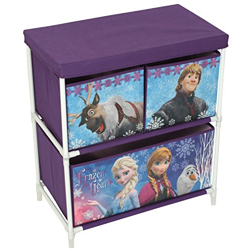 Meuble de rangement pour enfants à deux niveaux