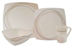 Grove 2 x 16 pièces Cappuccino en mélamine (32pc au total) code EAN 5060441042170 