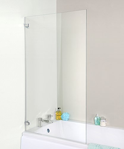 Pare-baignoire réversible en verre trempé avec ...