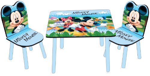 Mickey mouse pour enfants table et chaises
