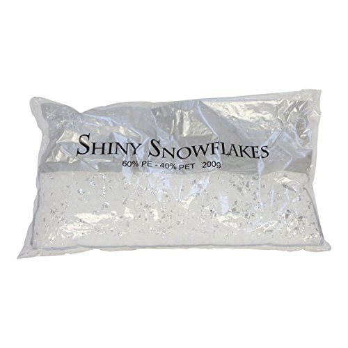 UK Christmas World Argent brillant 200 g Motif flocons de neige artificielles 5060451746532 (5060451746532)