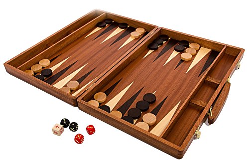 Backgammon exclusive 50 x 38 cm main en bois ou...