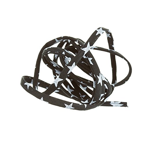 Liberty of London Liberty de Londres Motif ruban 4 mm Cordon Etoiles Noir code EAN 5060457490170 