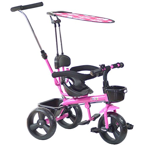 boppi Tricycle 4-en-1 boppi® - 9 à 36 mois - Rose code EAN 5060459741065 