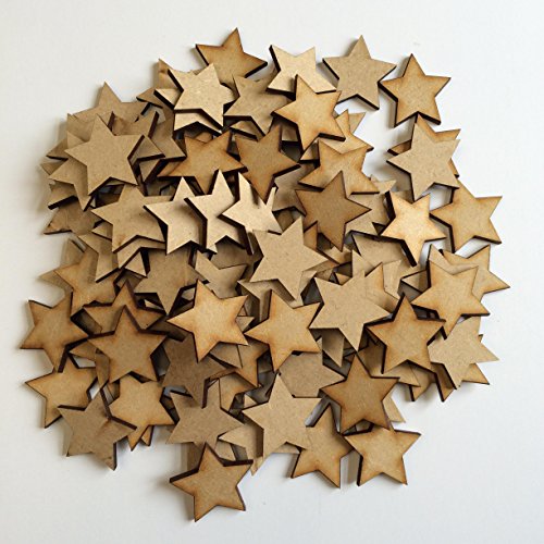 30 mm Étoiles Blanches étoiles embellissements ...